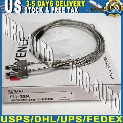 KEYENCE FU-38K Fiber Optic Sensors FU38K New In Box One US Free TAX - Image 1 of 2