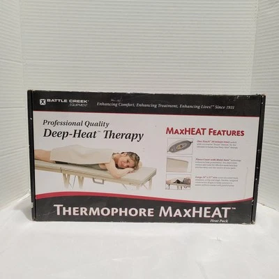 Battle Creek Thermophore Moist Heat Pad Model -155 Large Brand New - Image 1 of 4