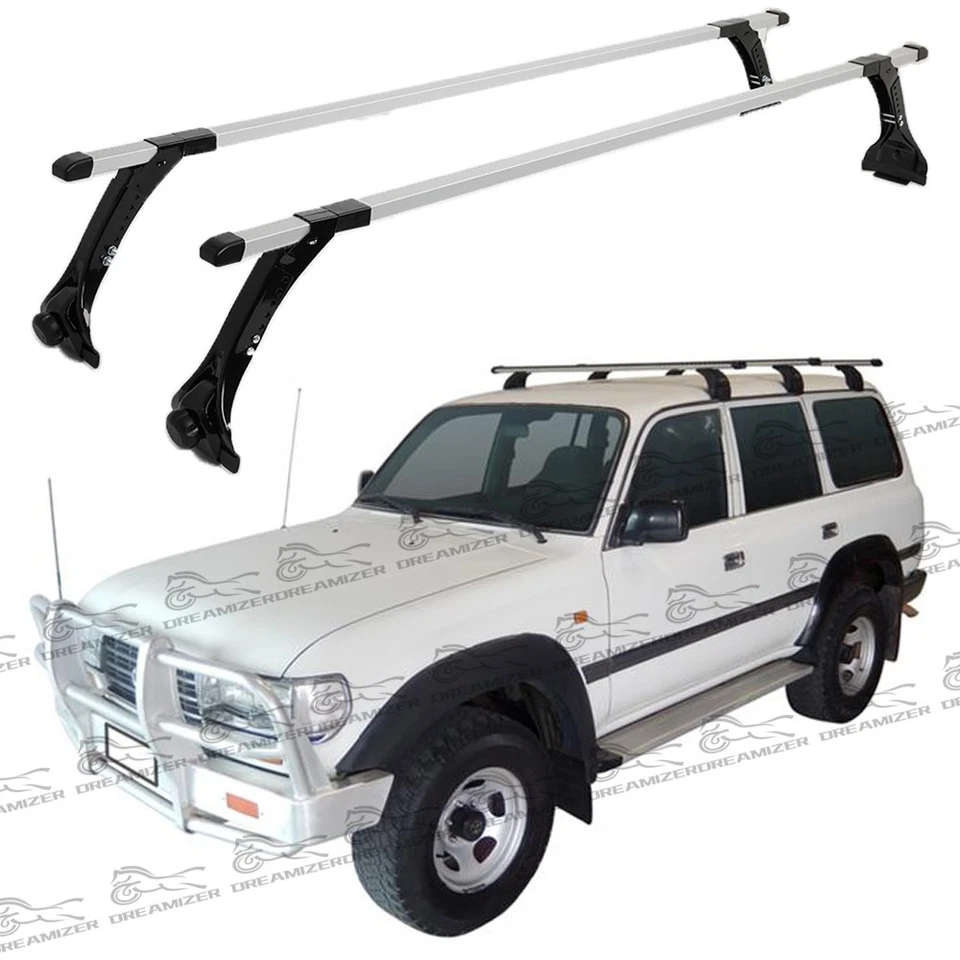 63" Roof Rack Crossbars Kayak Cargo Luggage Carrier For 1989 Toyota Land Cruiser - Изображение 1 из 4