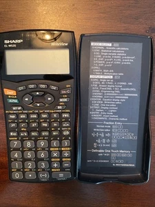 Sharp EL-W535 WriteView Scientific Calculator With Protective Cover & Guide - Picture 1 of 1