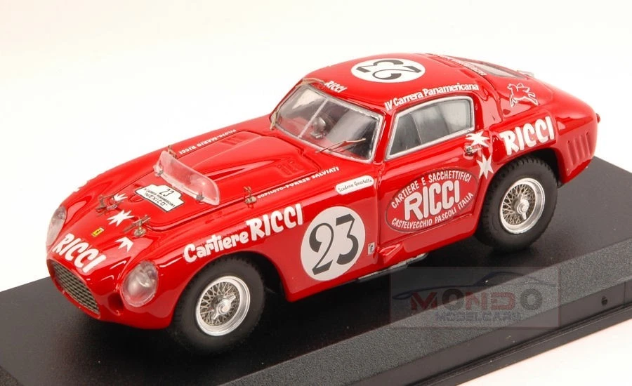 1:43 Art Model Ferrari 375 Mm #23 Carrera Mexico 1953 Ricci-Salviati ART103 MMC - Image 1 of 2