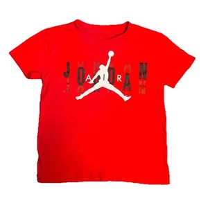 Jordan Red T Shirt Little Boys Size 7 Little Boys 6-7 Years - Picture 1 of 5