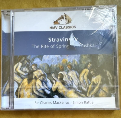 Stravinsky Rite of Spring Petrushka etc. Rattle Mackerras NEW SEALED CD - Image 1 of 2