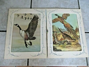 Ideals Gallery Portfolio of prints,grouse,geese,pheasants,ducks, 4 different - Picture 1 of 3