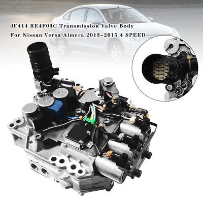 JF414 RE4F03C Transmission Valve Body For Nissan Versa Almera 2013-15 4 SPEED US - Imagem 1 de 4