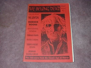 WE BELONG DEAD fanzine # 3, rare version with RED cover - Imagen 1 de 1