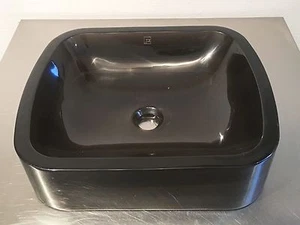 Decolav 2802-SHA Incandescence Rounded Rectangular Vessel Sink, Resin, Shadow - Picture 1 of 6