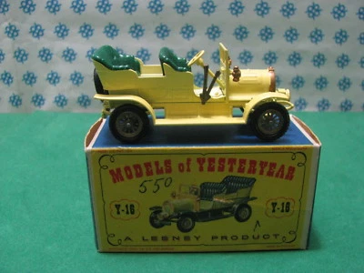  Vintage  -  SPYKER  TOURER  1904  GL    -   Matchbox  Y-16     Mint  box - Immagine 1 di 3
