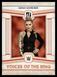 2023 Chronicles WWE Voices of the Ring Sarah Schreiber/99 - Imagen 1 de 2