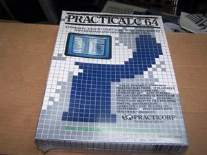 PractiCalc Tabellenkalkulations-, Datenbank- & Grafiksoftware für Commodore 64 - Neu aus altem Lagerbestand - Bild 1 von 2
