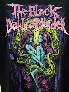 The Black Dahlia Murder Black Short Sleeve Cotton T-shirt TT1610 - Picture 1 of 7