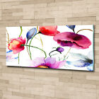 Acrylglas-Bild Wandbilder Druck 125x50 Deko Blumen & Pflanzen Mohnblumen