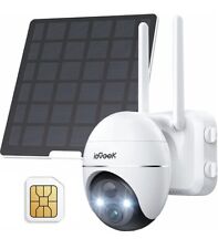 ieGeek 3G/4G LTE Solar Home Security No WiFi Cellular Battery Cam Wireless Audio