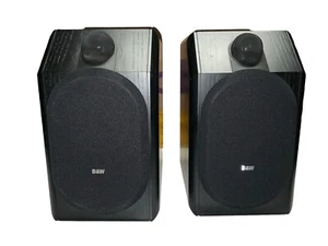 Bowers and Wilkins B&W CDM1 Special Edition Bookshelf Speakers Black Ash Tested! - Picture 1 of 18
