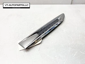⭐️2016-2020 JAGUAR XF FRONT RIGHT PASSENGER FENDER MOLDING TRIM CHROME COVER OEM - Picture 1 of 15