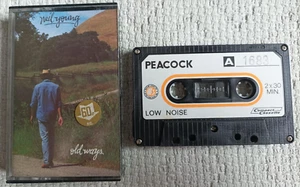NEIL YOUNG old ways CASSETTE AUDIO TAPE VINTAGE PEACOCK 1683 - Picture 1 of 2