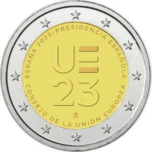 España 2023 2 € euros conmemorativos Presidencia UE - Imagen 1 de 1