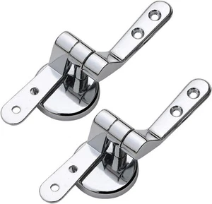 CERNIERE METALLO UNIVERSALI RICAMBIO PER SEDILE WATER TAVOLETTA WC COPRIWATER - Bild 1 von 8