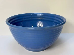 Bauer Pottery #9 Mixing Bowl in Cobalt Blue - Picture 1 of 15