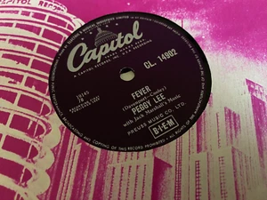 PEGGY LEE : FEVER / YOU DON'T KNOW. UK. 78.rpm (1958) - Picture 1 of 7
