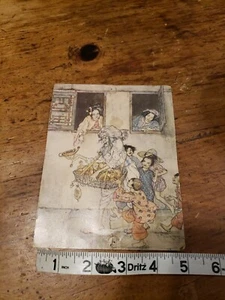Arthur Rackham "New Lamps for Old" Fairy Notecard - Picture 1 of 4