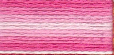 MEZ Anchor Sticktwist 6fädig 8 m 100 % BW rosa ombre 1201