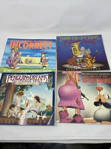 Lot of 4 Books Bloom County by Berke Breathed Cartoon Comic Funnies Sundays - Picture 1 of 22