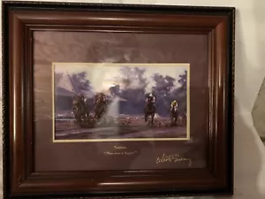 Celeste Susany Saratoga ""Memories Of August"" Enmarcado Estampado Firmado 5 X 8 - Imagen 1 de 4