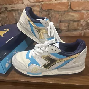 Sneakers Diadora Hanon Intrepid taglia 12 - Made in Italy qualità pelle - Foto 1 di 15
