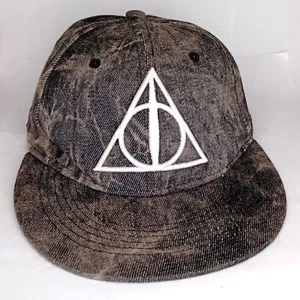 Harry Potter Deathly Hallows Black Cap Collectable Merch hat - Picture 1 of 4