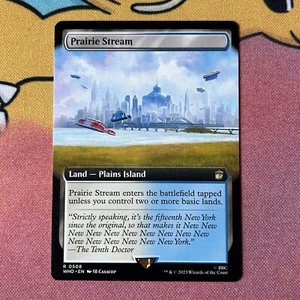 Prairie Stream arte extendido Magic The Gathering single, UB: Doctor Who, 0508 R - Imagen 1 de 5