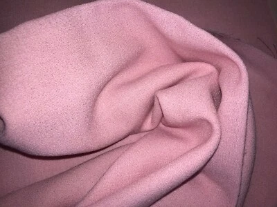 0.8mx1.42mwide of pink crepe dress/craft fabric/material/cloth - Image 1 of 3