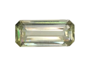 1.780CTS VERDE DIÁSPORA NATURAL OCTAGAN PIEDRAS PRECIOSAS SUELTAS VER VIDEO - Imagen 1 de 4