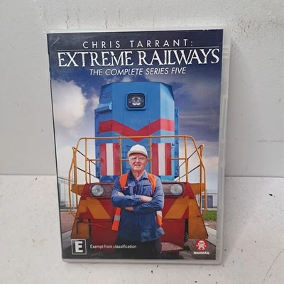 Chris Tarrant Extreme Railways Dvd Complete Series 5 Region 4 Vgc (21) - Image 1 of 3