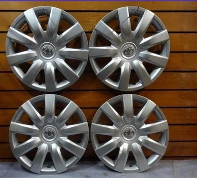NEW 15" Toyota Camry 2000 - 2012 Replacement Wheel Cover Hubcap 61136 4 piece - Image 1 of 4