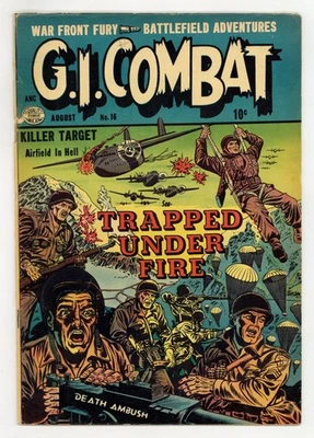 GI Combat #16 VG 4.0 1954 - Image 1 of 2