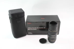 Sigma 105mm F/2.8 EX DG Macro OS Autofocus Camera Lens Working w/ Original Box - Picture 1 of 7