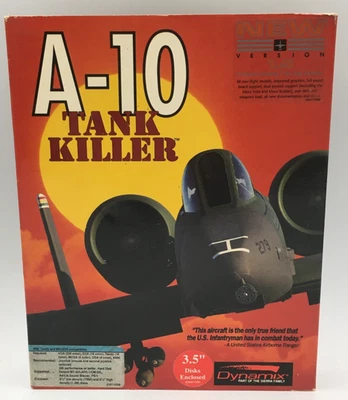 A-10 Tank Killer 3.5" Disk ONLY IBM Tandy MS-DOS PC Computer Game by Dynamix - Image 1 of 4