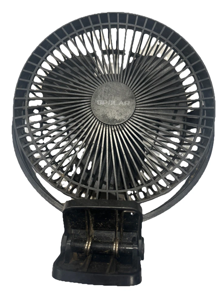 Ventilador de clip portátil Opolar cargador USB no incluido funciona negro Foto 1 de 4