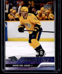 Marc Del Gaizo 2023-24 Upper Deck #498 RC Nashville Predators - Picture 1 of 2