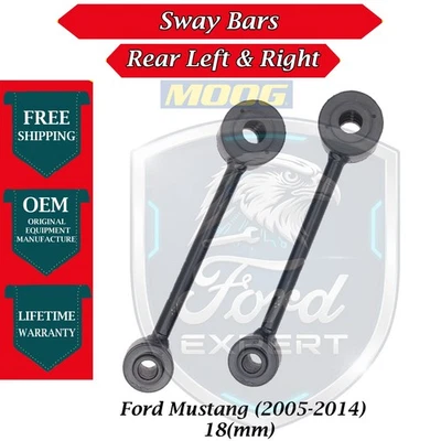 MOOG OEM Rear Sway Bars For 2005-2014 Ford Mustang Lifetime Warranty - Imagem 1 de 4