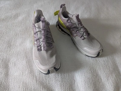 Salomon Zapatos Para Mujer 9 Gris Amarillo XA Cubierta Trail Running Zapato Unisex Usado en Excelente Condición Hombres 8 Foto 1 de 4