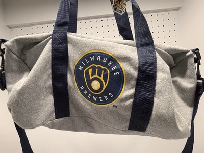 Bolso de Lona Milwaukee Brewers Niños Crew Gris Foto 1 de 4