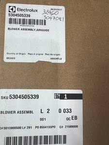 Frigidaire Dryer Blower Assembly #5304505339 *OPEN BOX OEM* - Picture 1 of 3