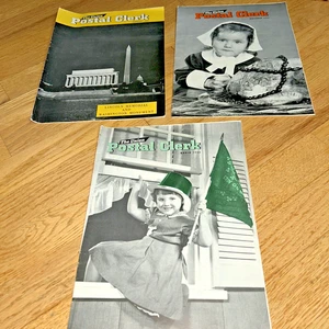 3 THE UNION POSTAL CLERK Magazines 1955 / 1956 / 1957 - Imagen 1 de 24