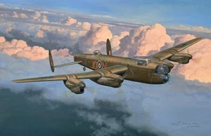 Original Aviation Art: Avro Lancaster  oil painting - Picture 1 of 3
