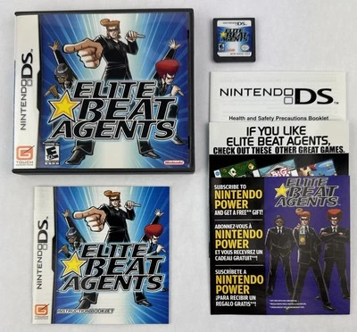 Elite Beat Agents [Nintendo DS, 2006] Complete w/ Manual Case TESTED - Image 1 of 4