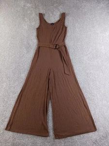 Haute Monde Large Damen Jumpsuit ärmellos braun mit Gürtel Polyestermischung - Bild 1 von 16