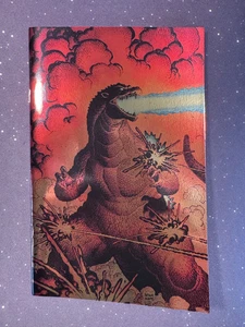 2025 IDW COMICS Godzilla [Kai-Sei Era] #1 SDCC Art Adams Foil Virgin Variant - Picture 1 of 6