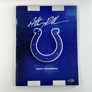Anuario de los Indianapolis Colts con foto firmada por Anthony Richardson certificado de autenticidad 2024  - Imagen 1 de 14